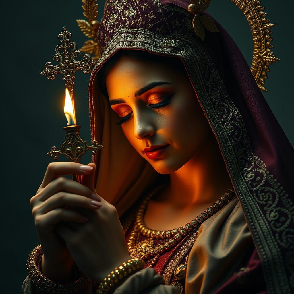 Our Lady of Aparecida in Hyperrealistic Splendor