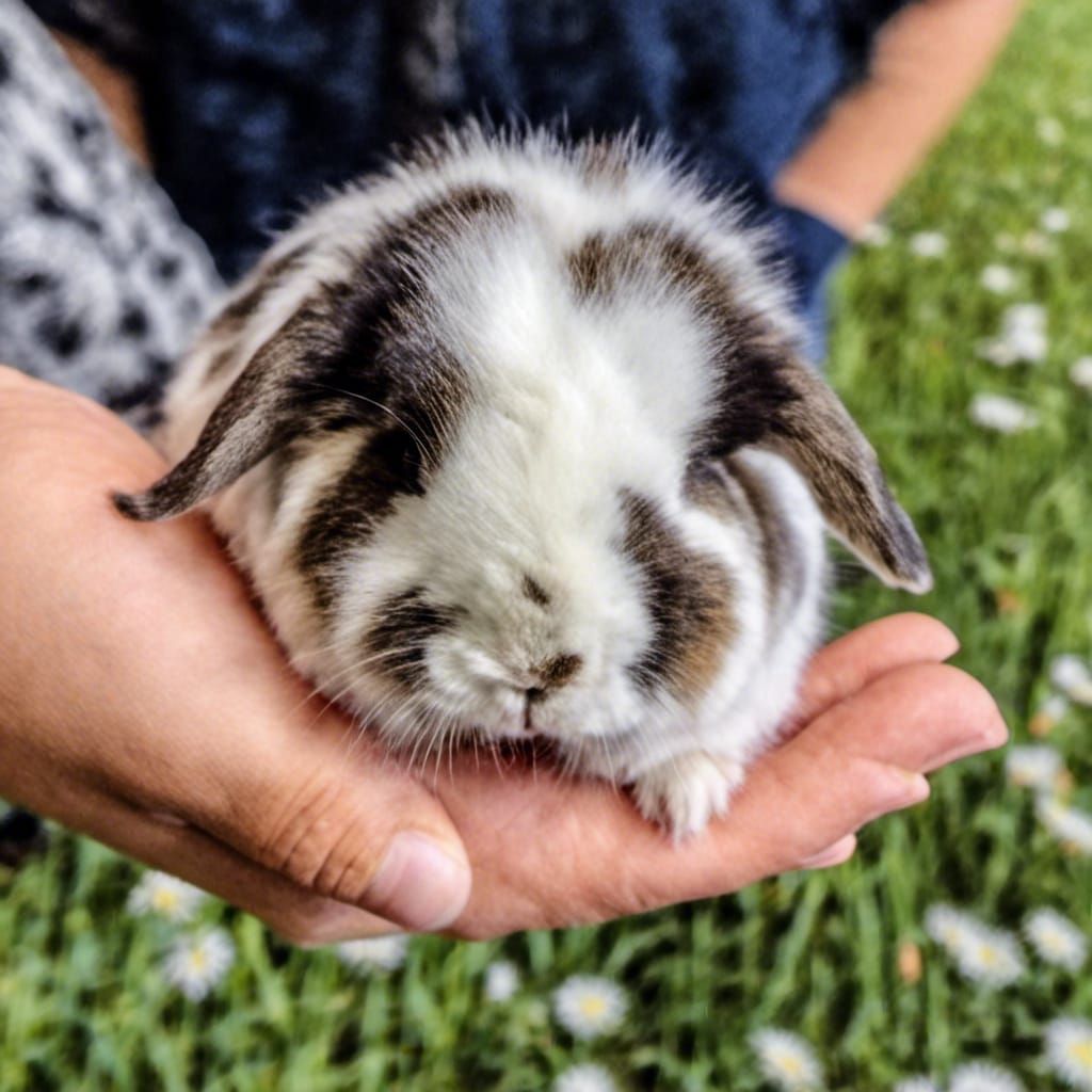 Four Animals in Meadow at Sunrise