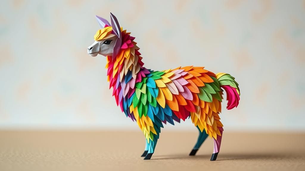 Origami Alpaca (1)