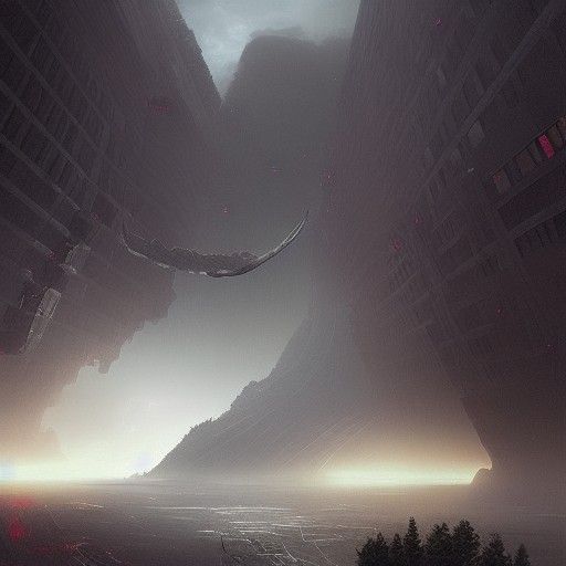 Gummy Worm Tunneling: Sinister Matte Painting