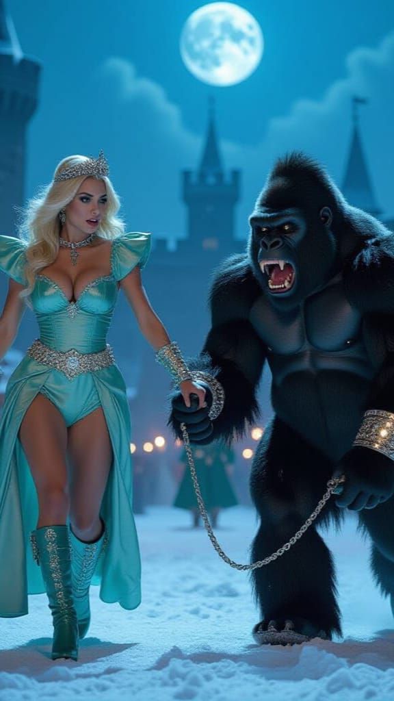 Gothic Carnival with Silver Gorilla and Ringmaster