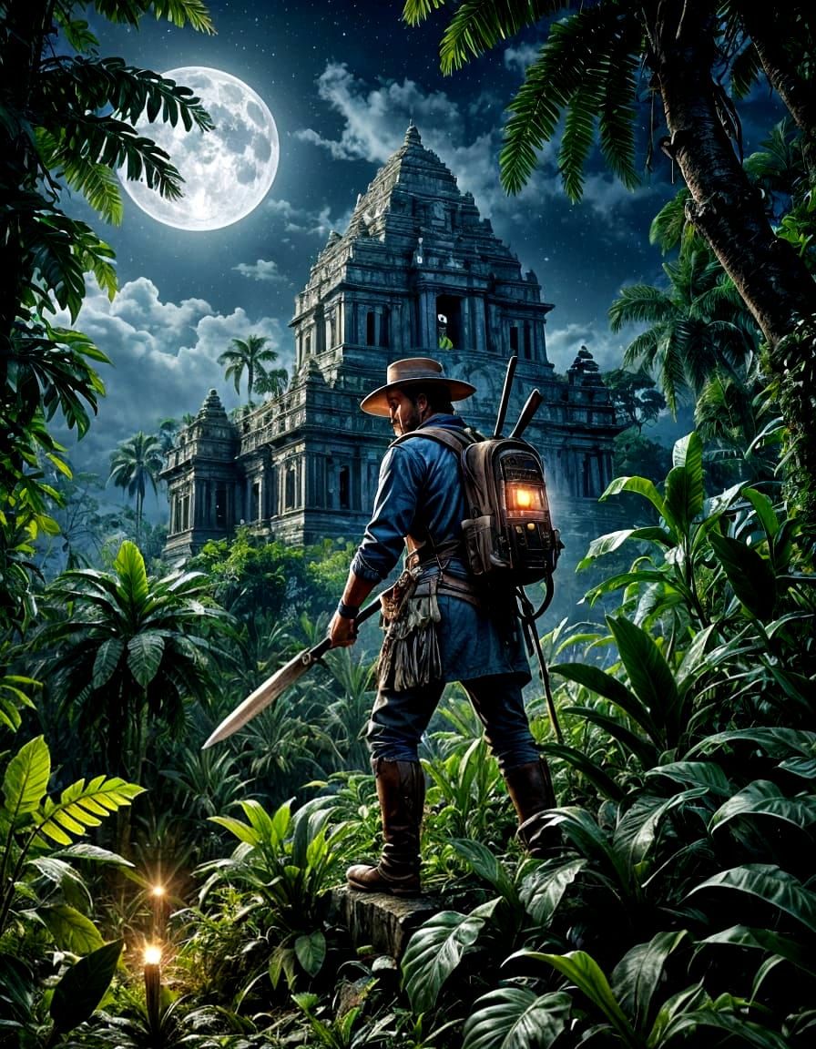 Victorian Explorer Reaches Inca Temple