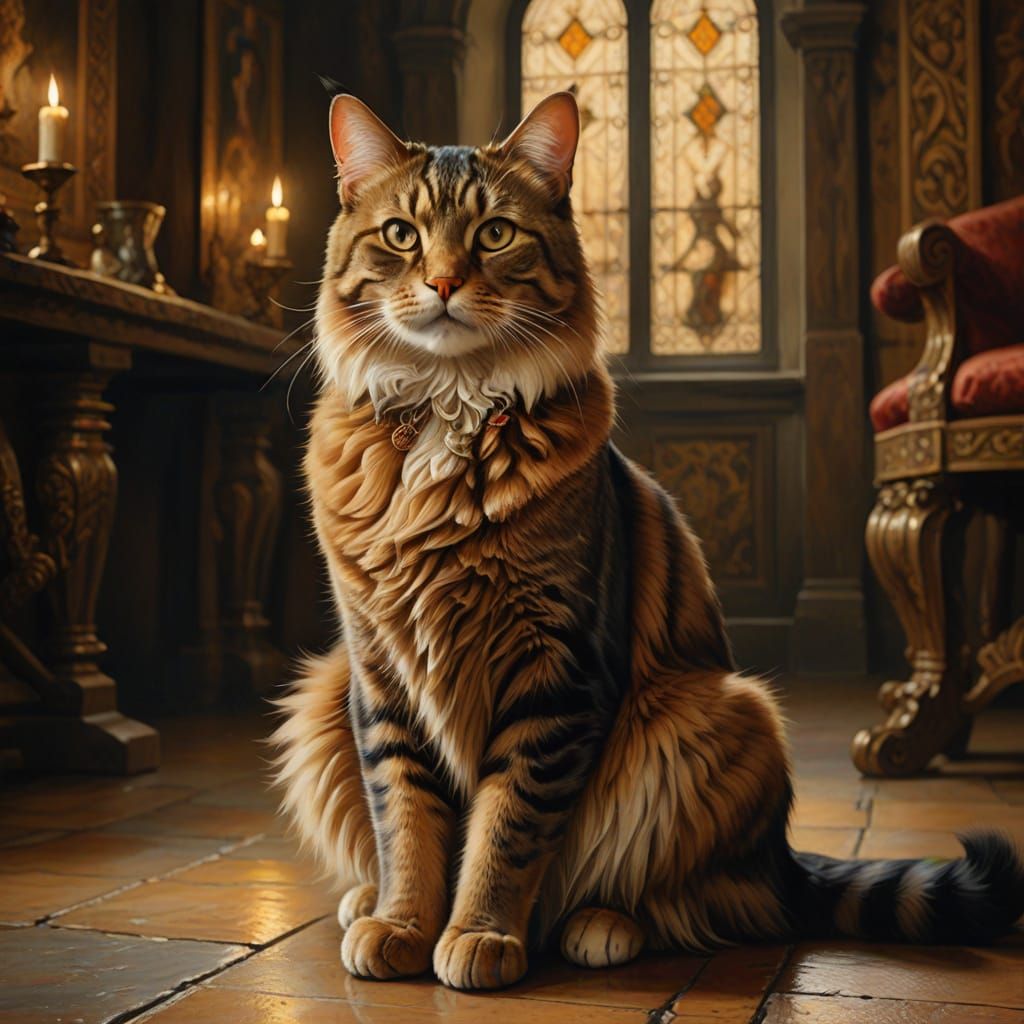 Medieval cat