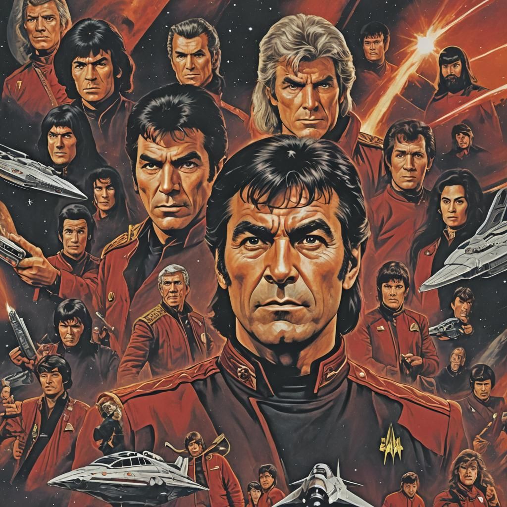 Khan Noonien Singh: Wrath of Khan Portrait