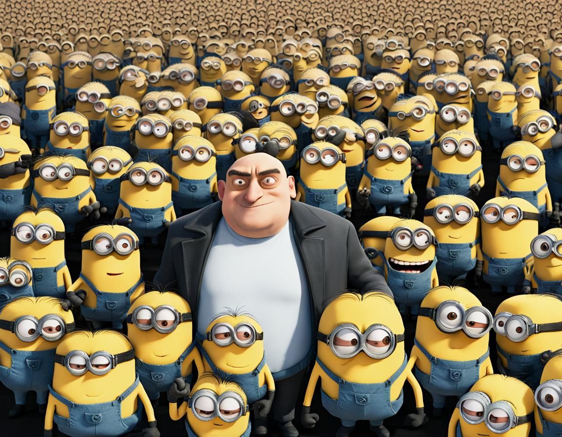 Gru and the minions