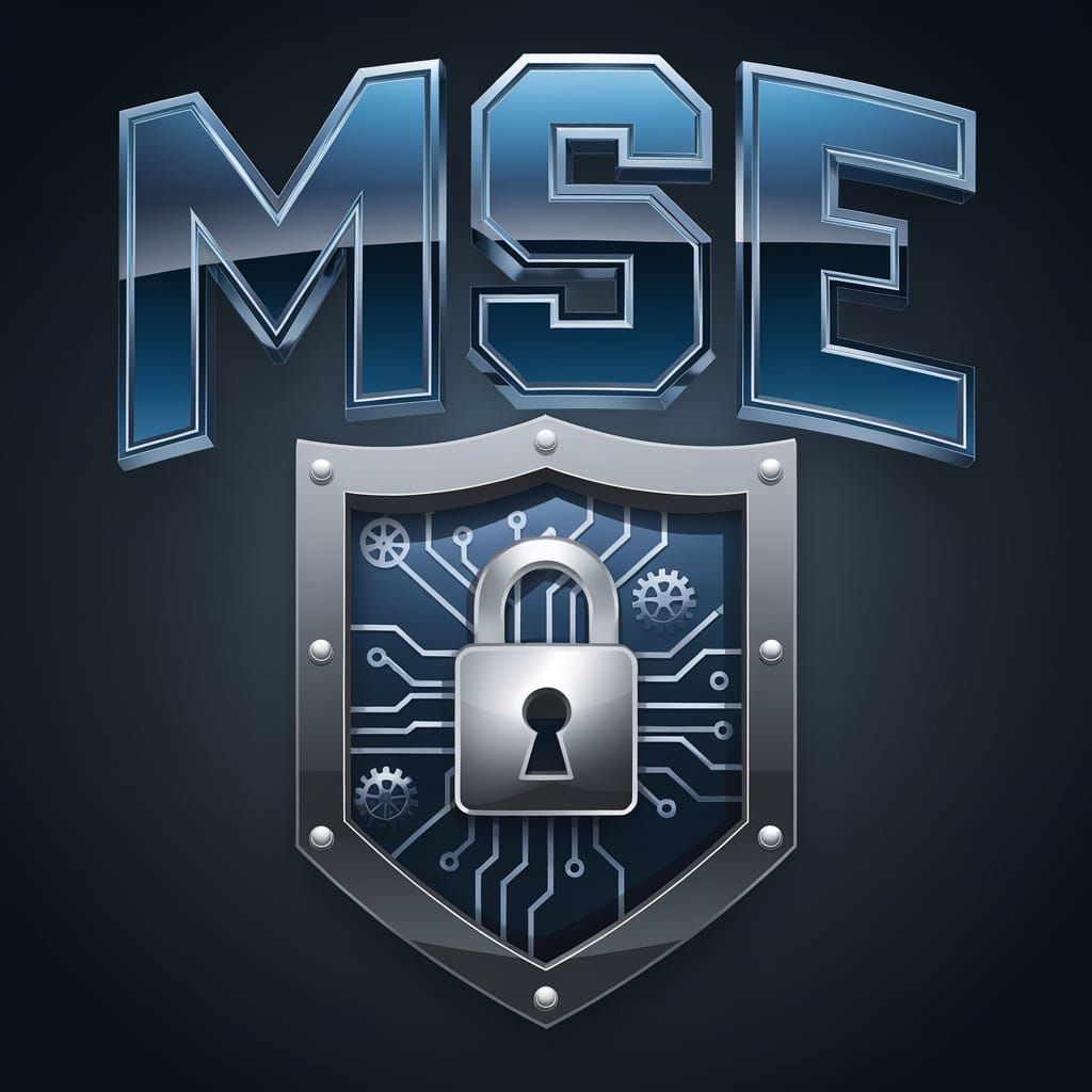 Bold High-Tech Logo for Mobile Security Engineering Team