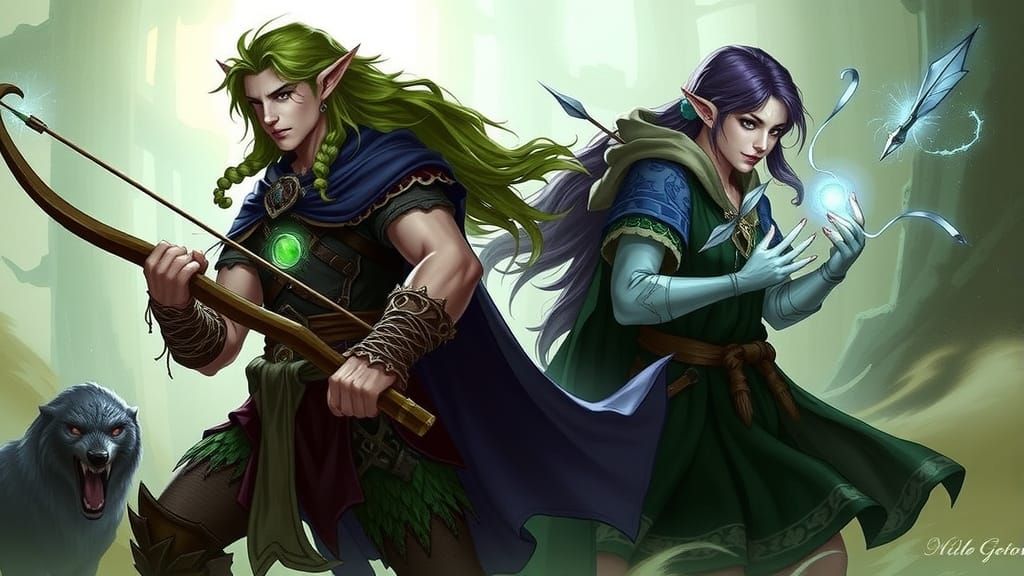 Mystic Druid Unveils Thornsong Veil in a Realm of Whispers