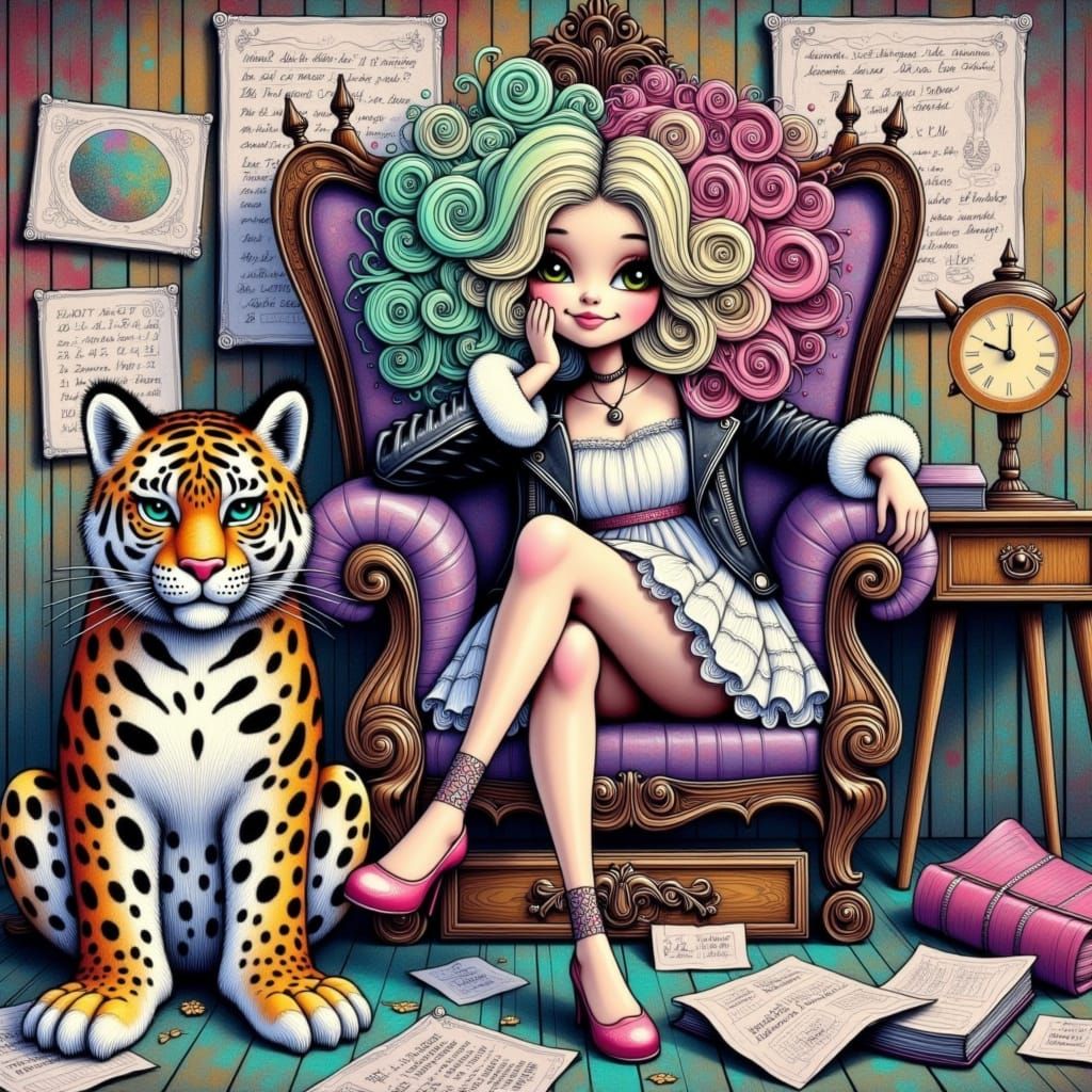 Princess Studies: Pop Punk Art with Jaguar