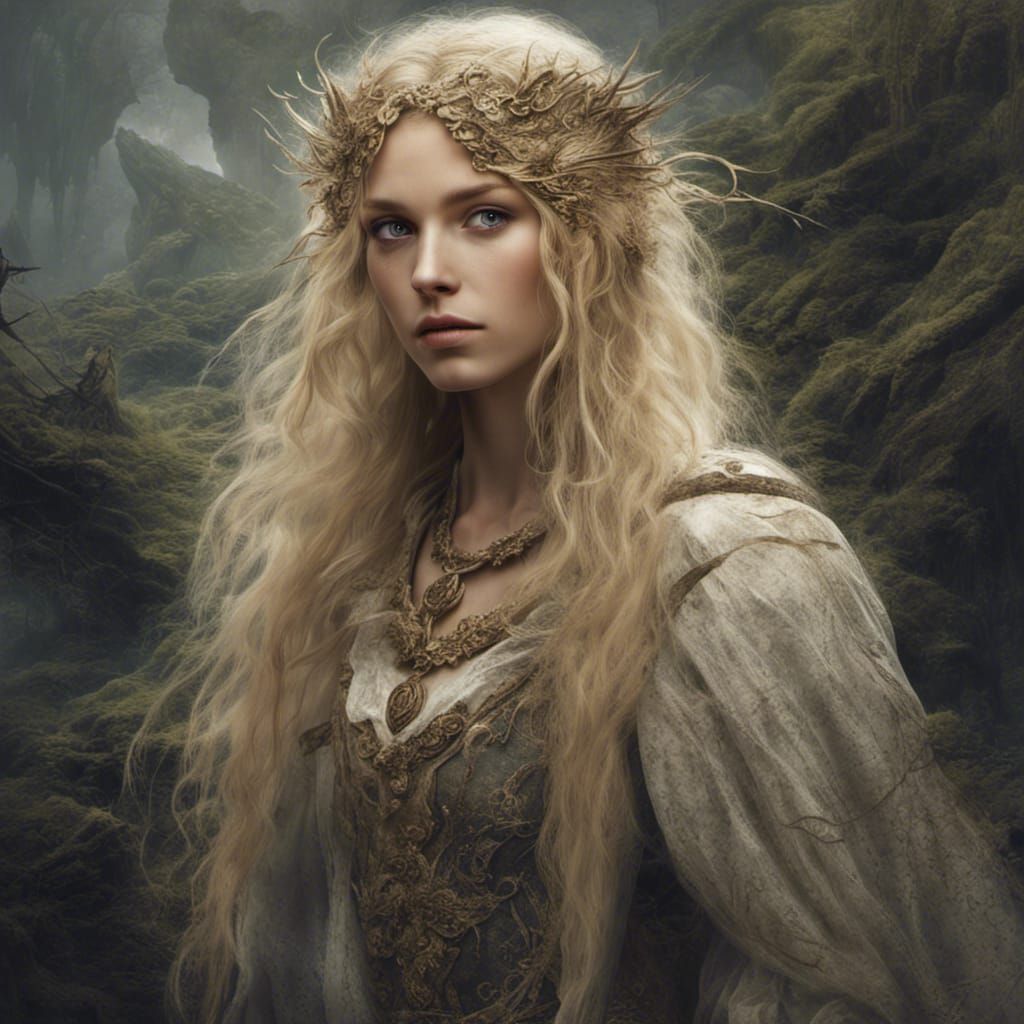 Velléda, apprentie druidesse