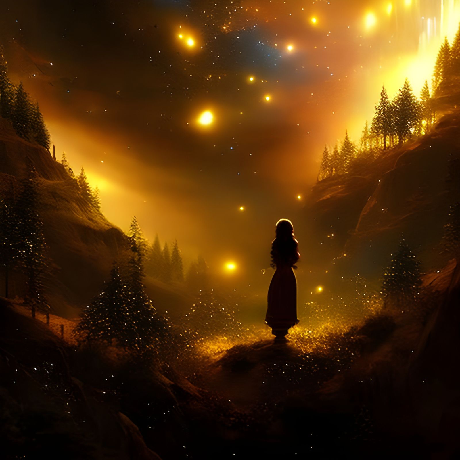 go out and look at the stars