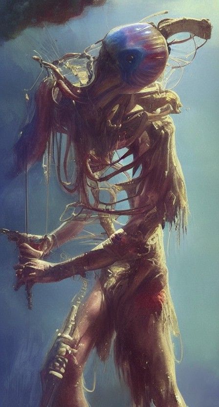 Epic Rock Drummer Solo in Sci-Fi Style