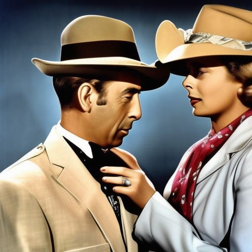 Casablanca Scene Colorized: A Timeless Moment