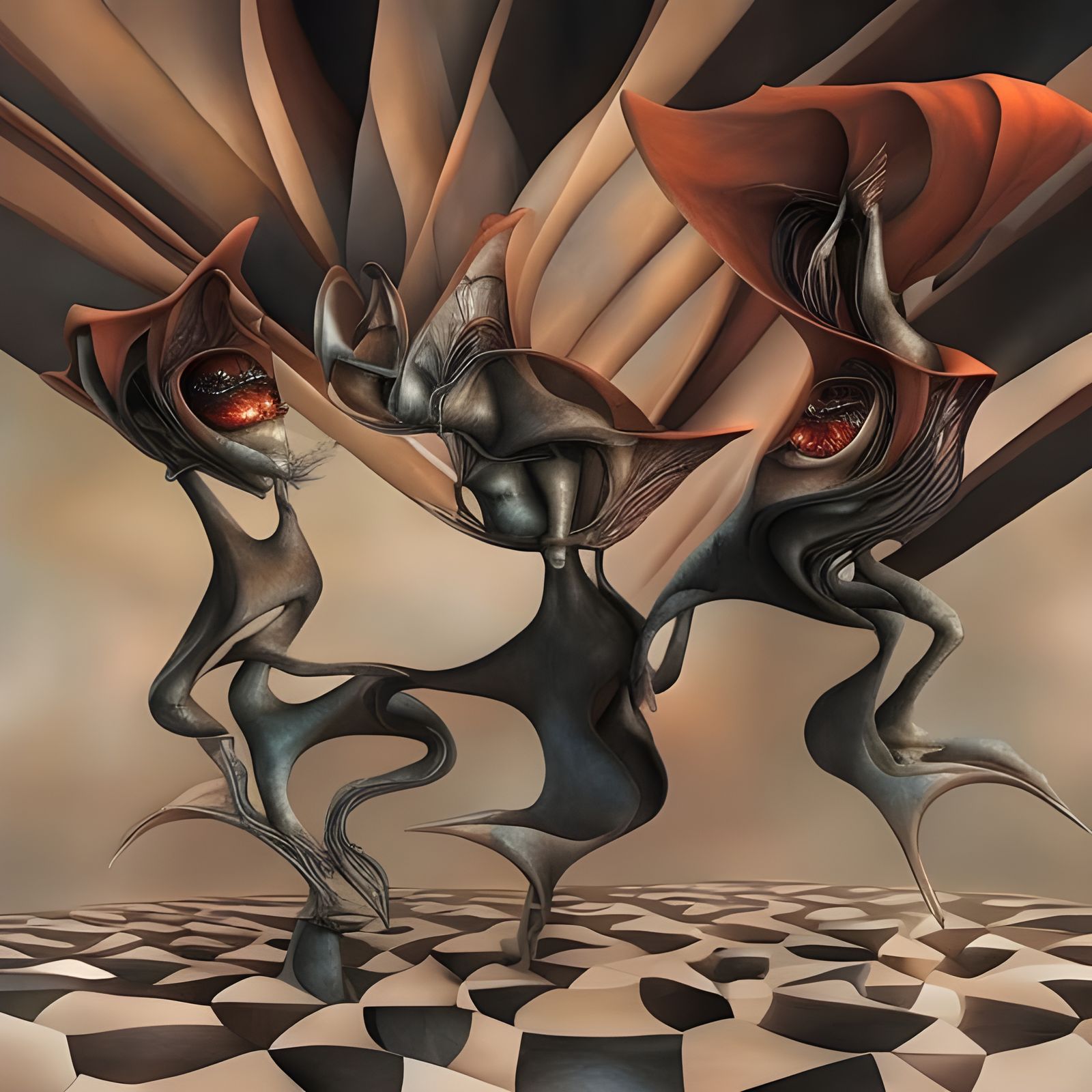 Magical Realism Biological Forms in Exquisite Detail