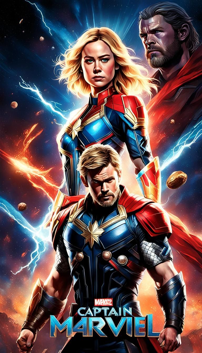 Epic Battle: Heroes vs Thanos in Cosmic Nebula