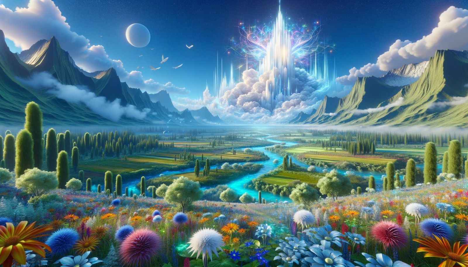 VR Image: Heaven on a New Earth