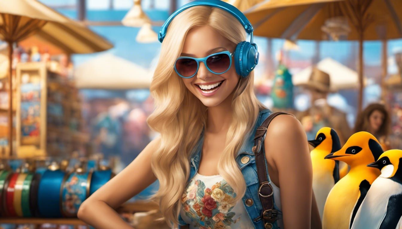 Julie; "Penguins with lumpy heads yes, penguins with pirate outfit, nope"