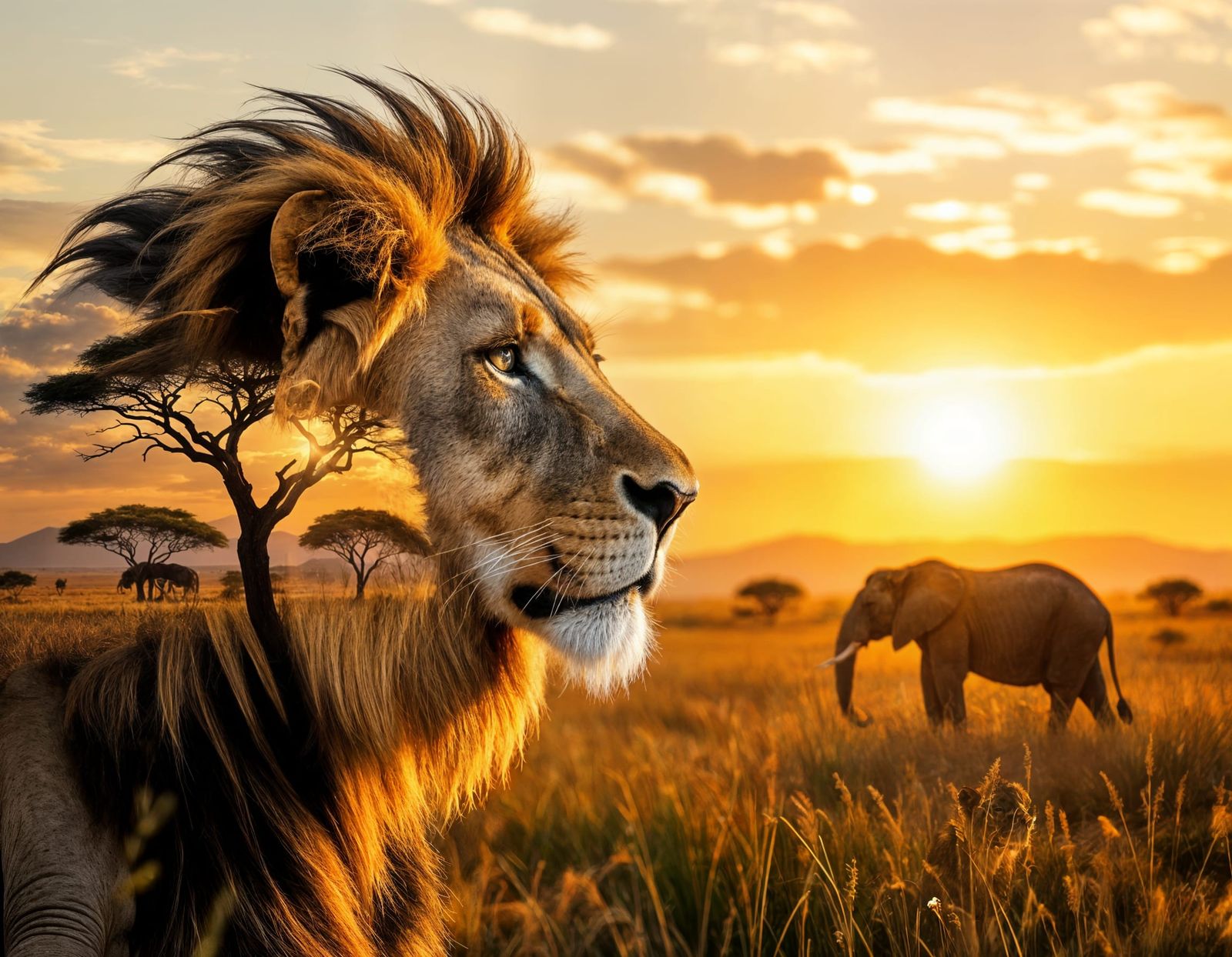 Watching Over His Domain