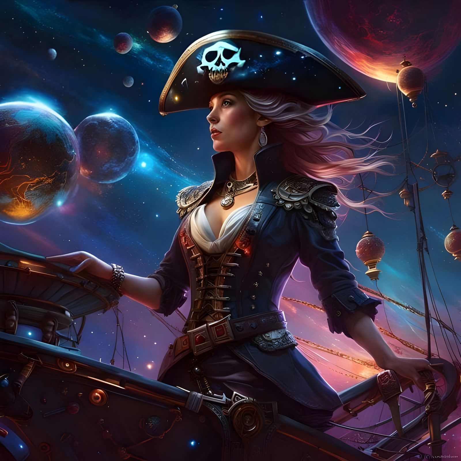 The Skyborne Pirate Queen