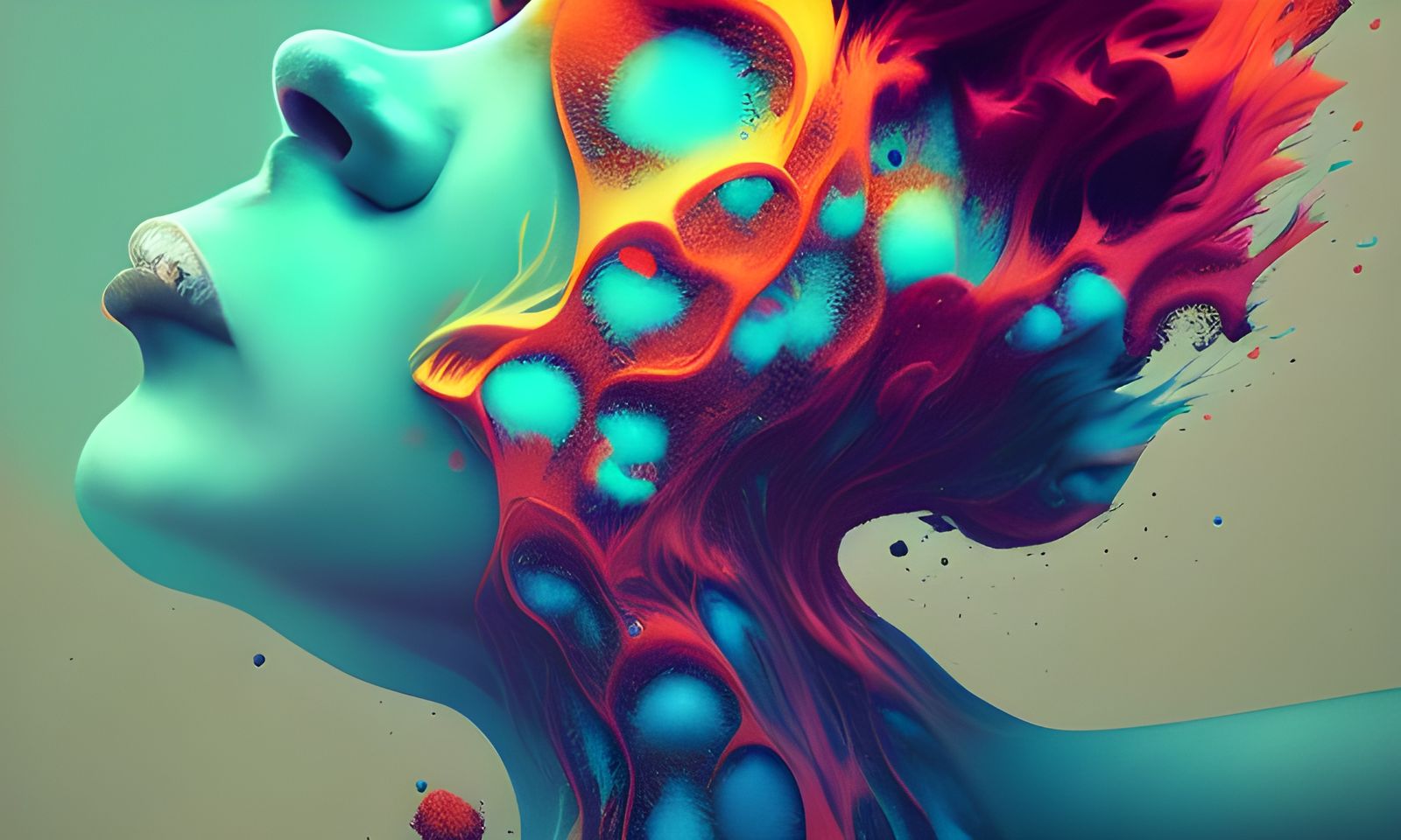 Meaningful Experimental Visual Art in Digital Illustration