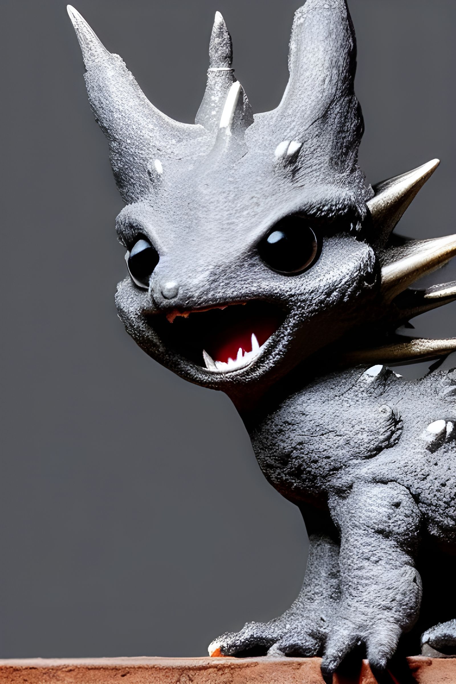 Portrait of a Baby Spriggan Dragon