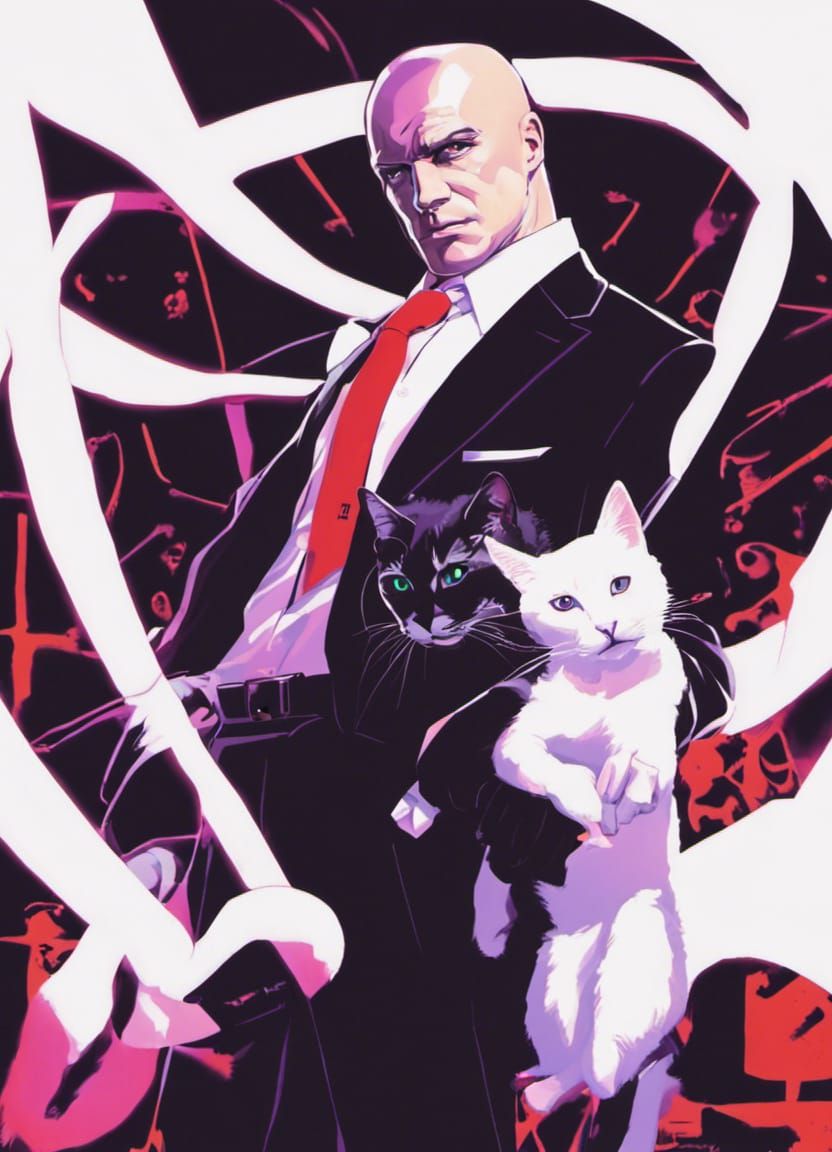 Two Cats? He's dual-wielding.