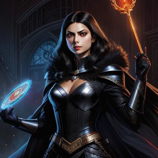 Morena Baccarin as The Black Queen