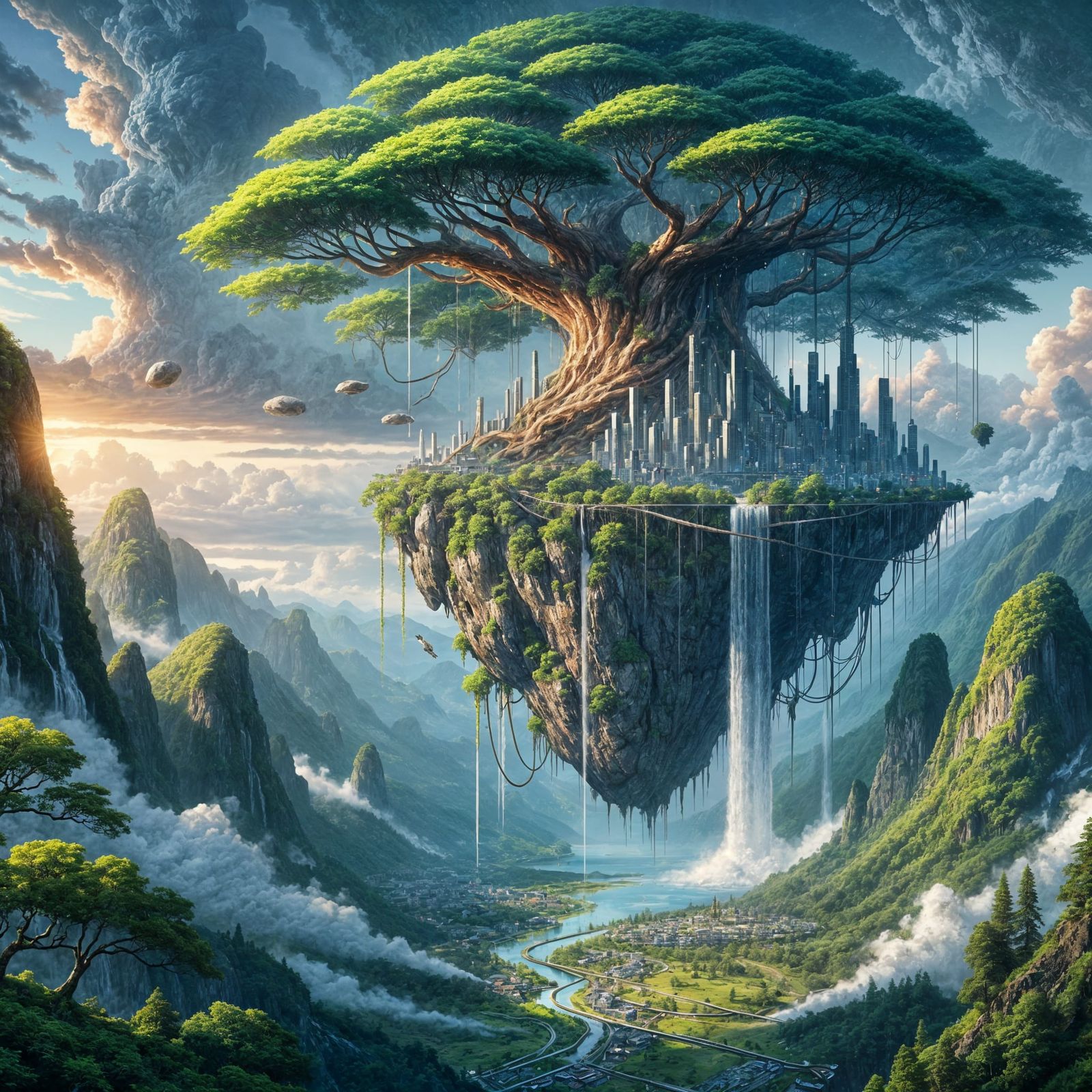 City of the Skyborne Tree