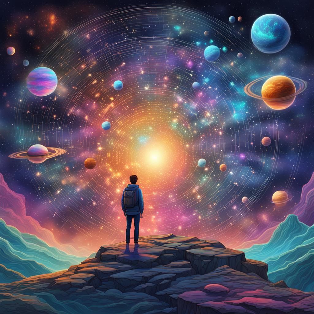 Text Prompt as Cosmic Astral Entity