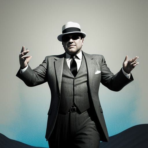 Glamorous Al Capone in Desert Dance