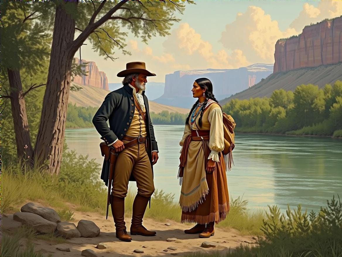 Historic Frontier Encounter at Three Forks of the Mississipp...