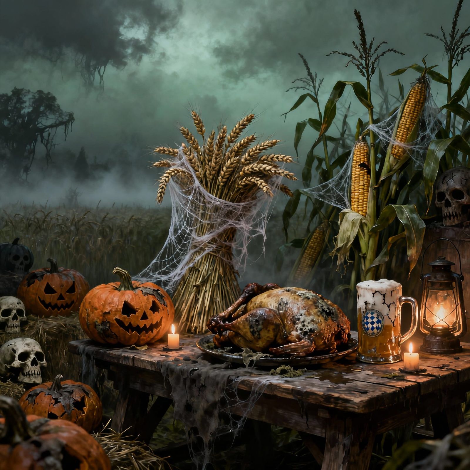 Grimdark Haunted Bavarian Harvest Festival