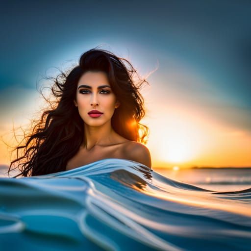 Moana Glamour Shot at Sunrise