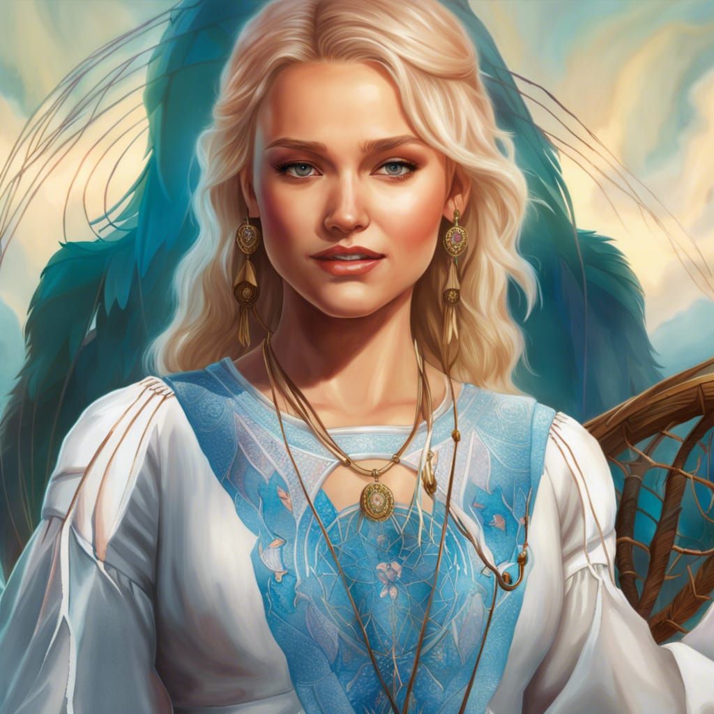 Pretty Swedish Singer Zara Larsson portrait