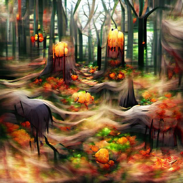 Vibrant Autumnal Landscape with Colorful Foliage