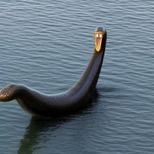 Mysterious Loch Ness Monster Emerges from the Deep
