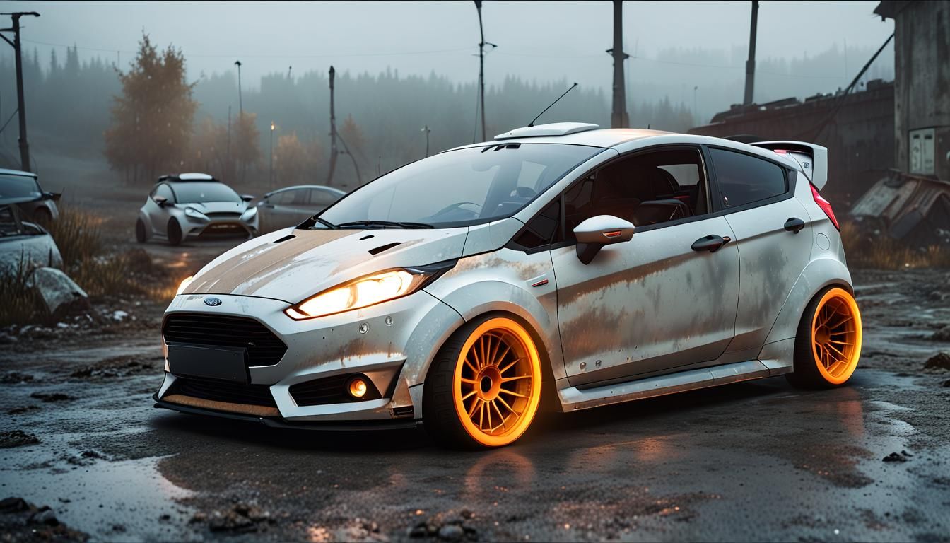 Fiesta MK7 post-apocalyptic