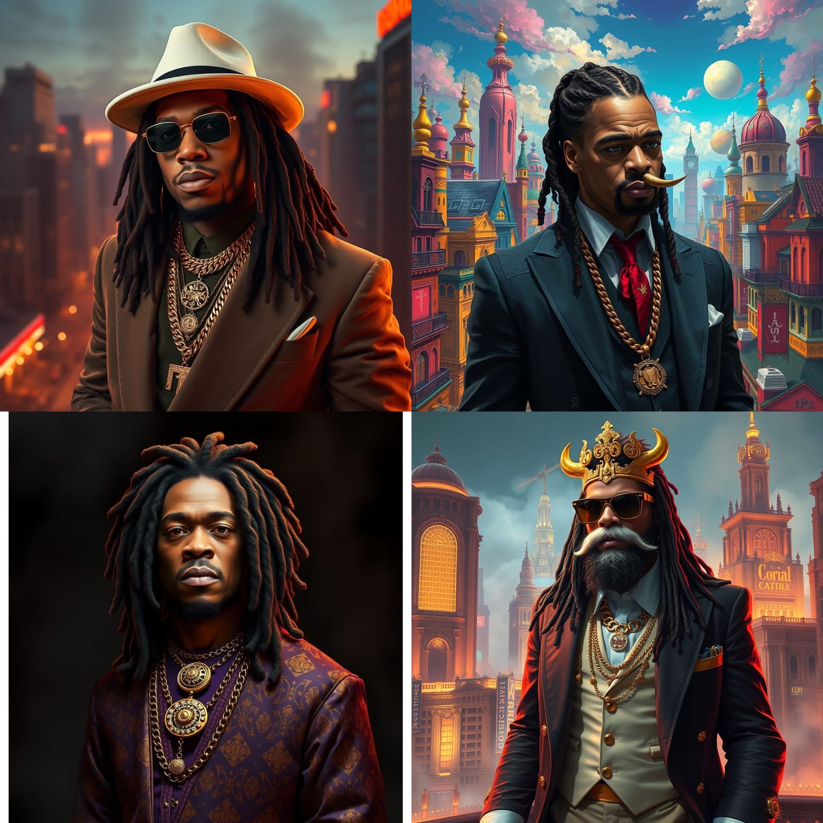 Joe Camel as Jay-Z: Detailed Fantasy Art