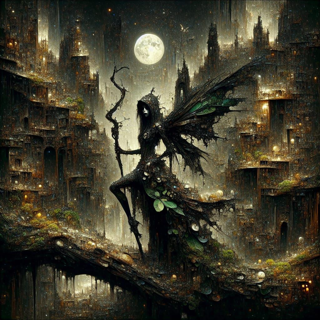 Moonlight shadow fey
