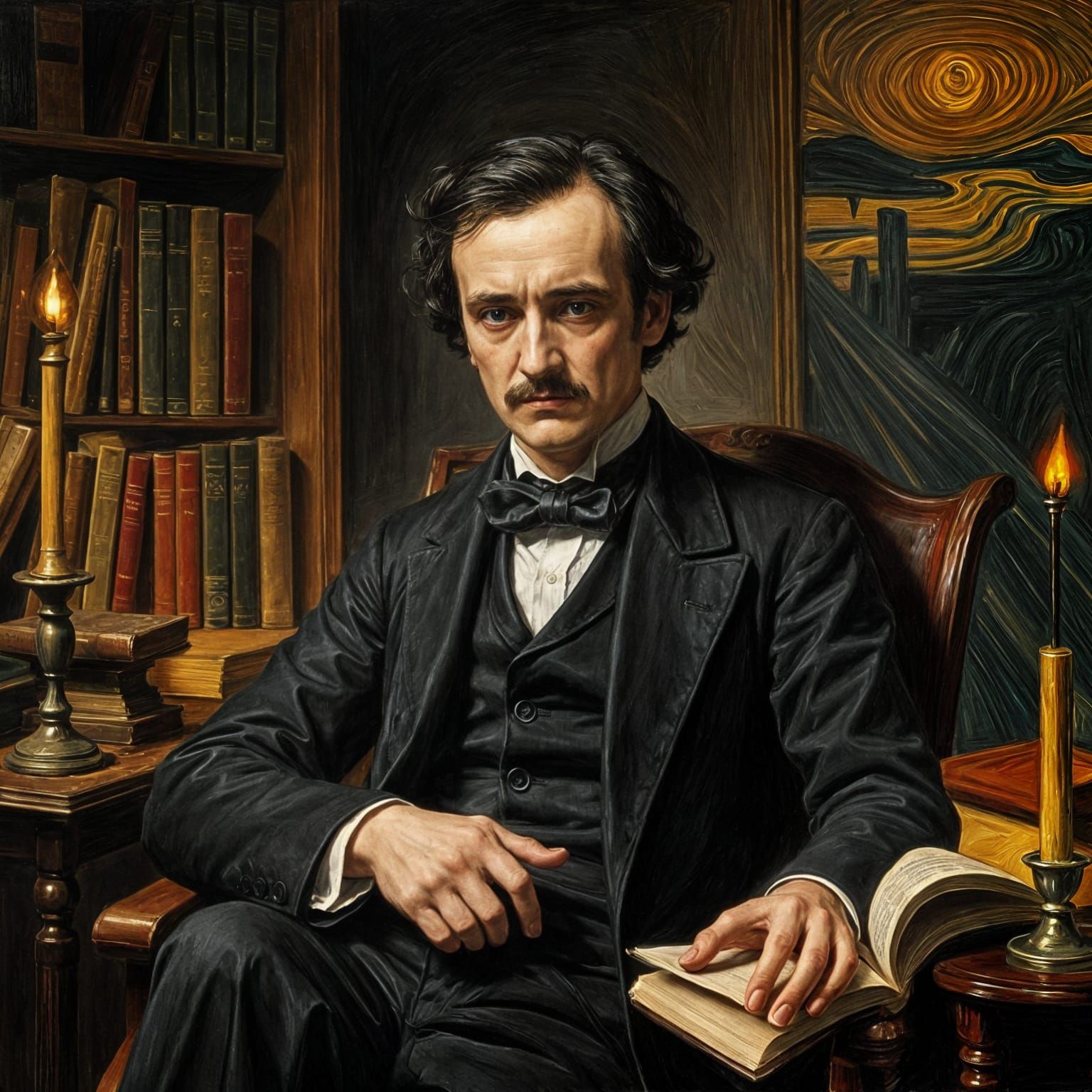 Edgar Allan Poe Portraits in a Complex Friendship