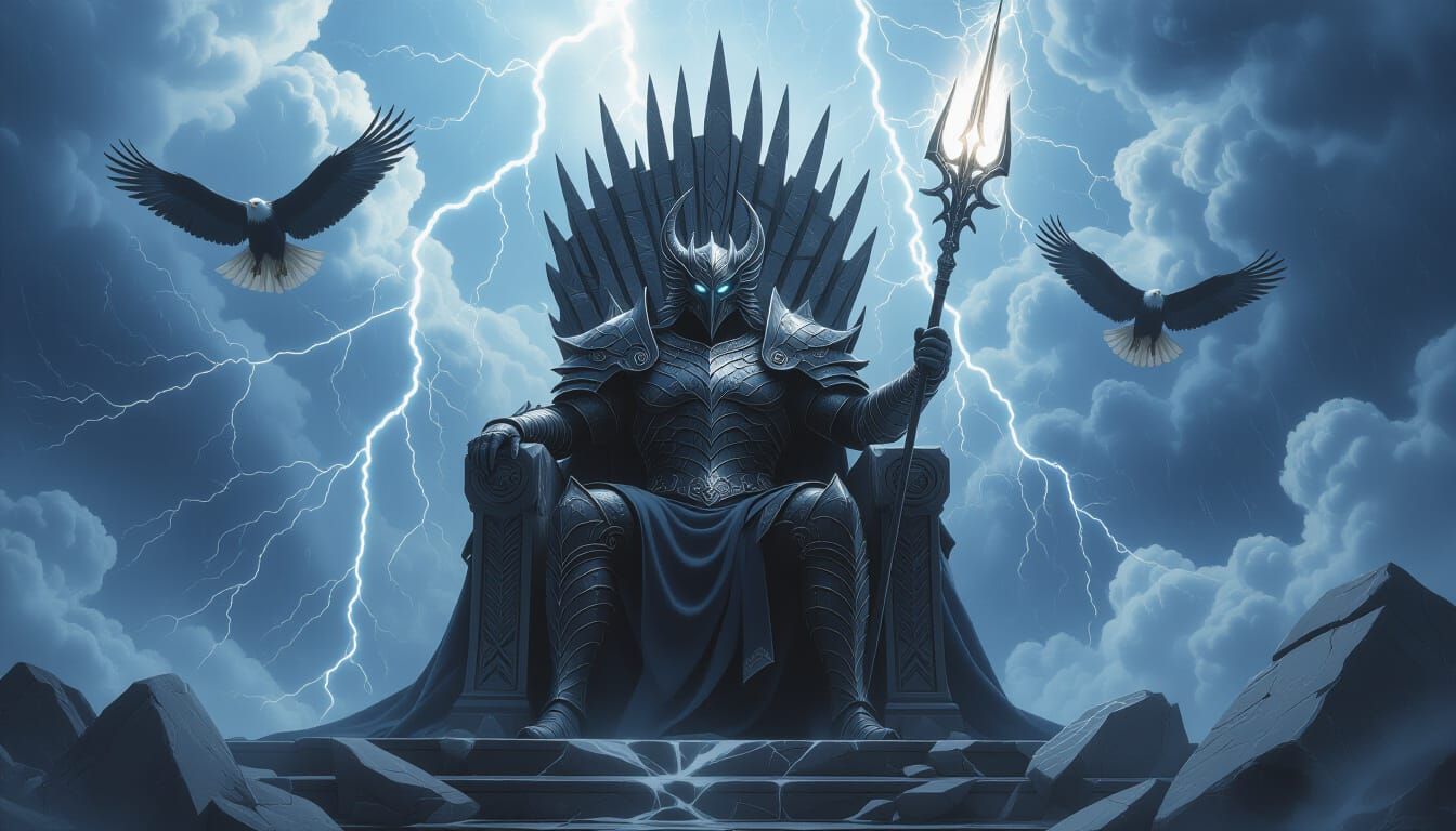 Armored Storm Draconid on Shattered Throne