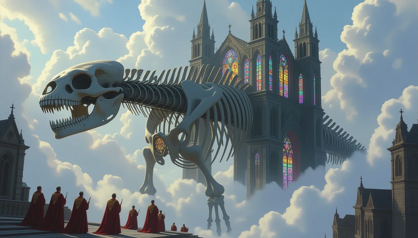 Leviathan Cathedral: A Gothic Fantasy in the Sky