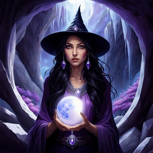 Moonlit Portraits~Moon Witch