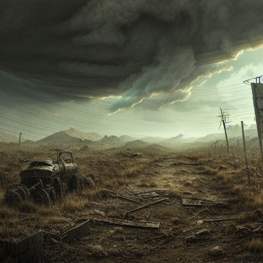 Detailed Post-Apocalyptic Landscape in Unreal Engine