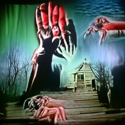 Vintage Horror Movie Poster Collection