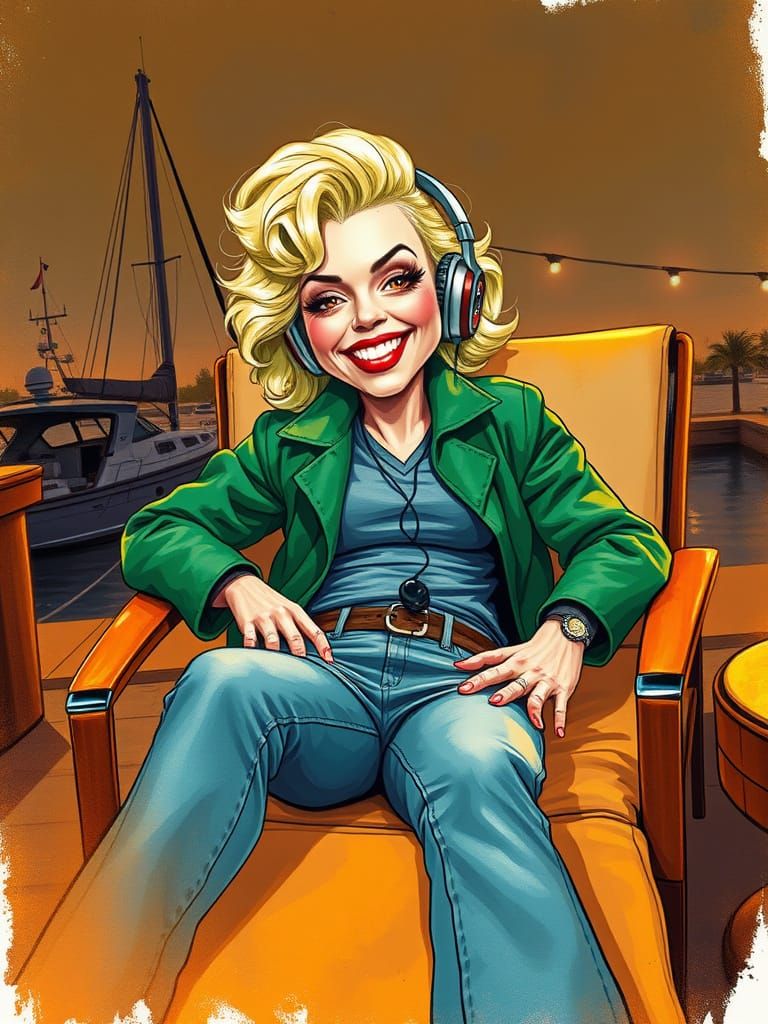 Marilyn Monroe Caricatures