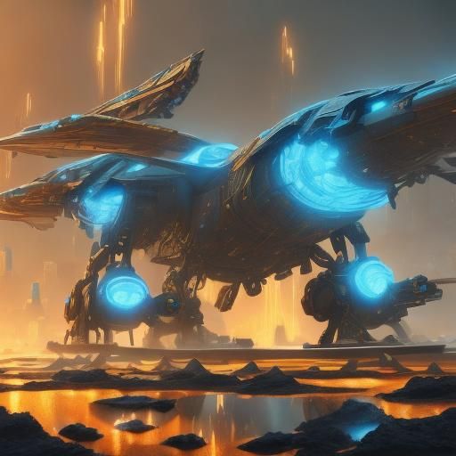 Echo Robot in Mystical Ruins, Unreal Engine 5