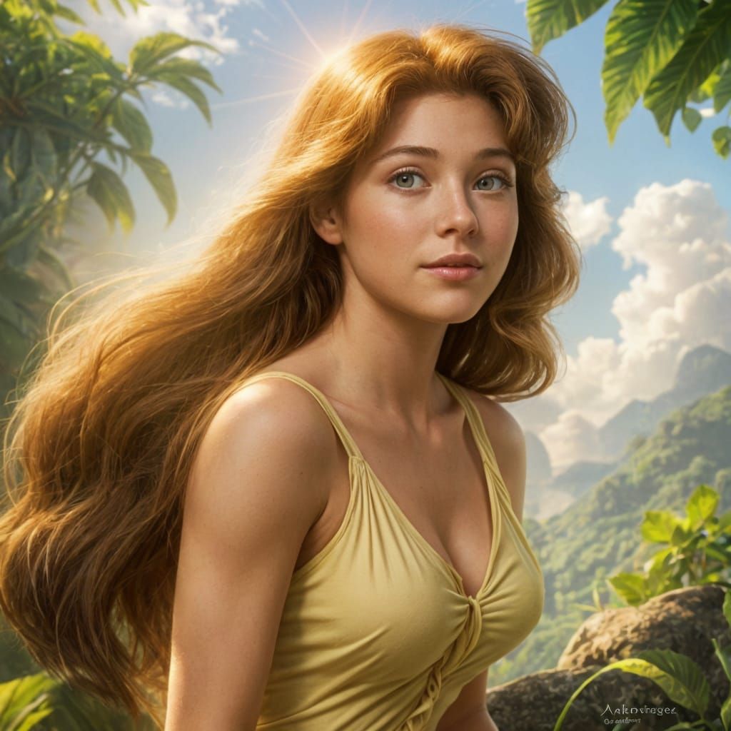 Jane Porter in Divine Sunshine