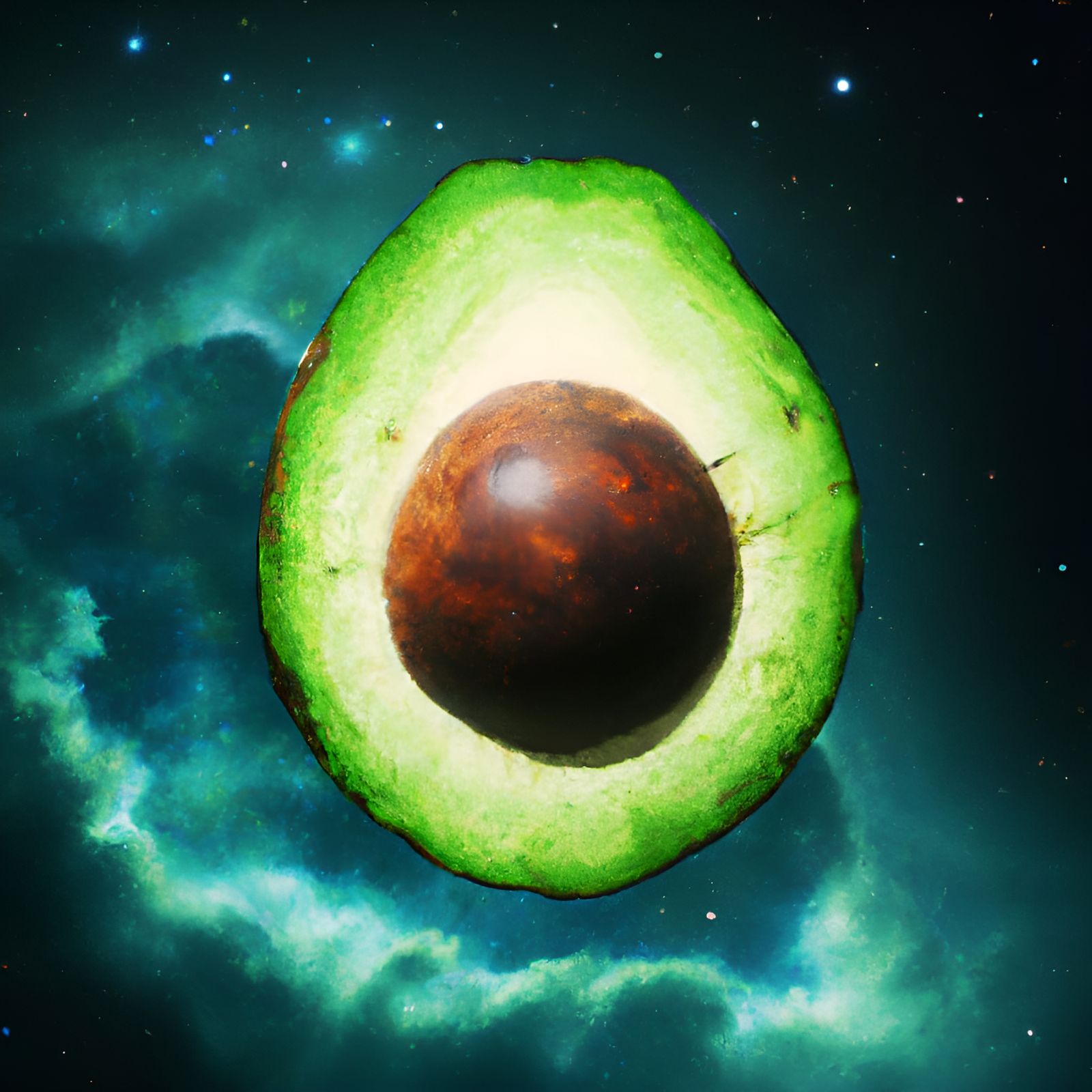 Avocado Shaped Nebula Captured by Hubble Telescope