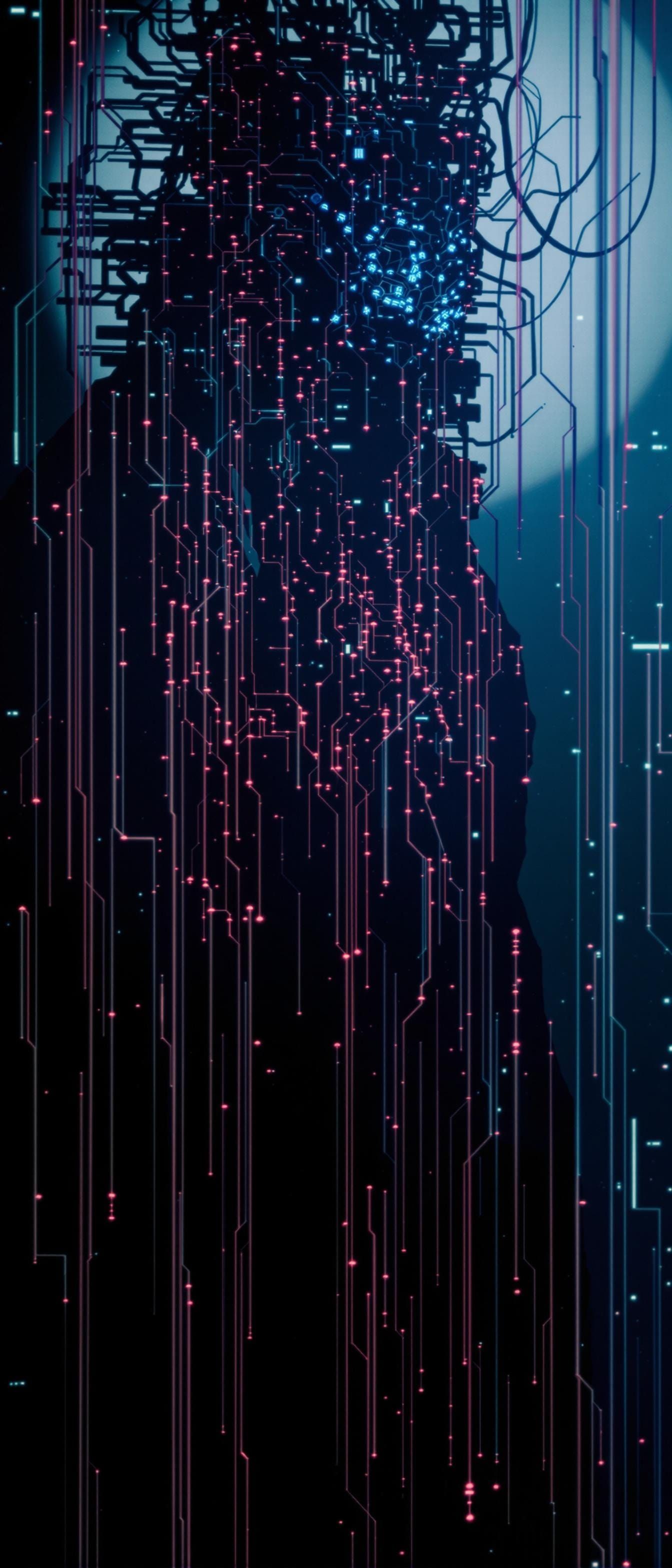 Deanna Troi Borg Assimilation in Cyberpunk Style