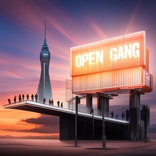 Open Prompt Gang Billboard